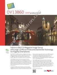 OV13860-GA5A-1D Datasheet Cover