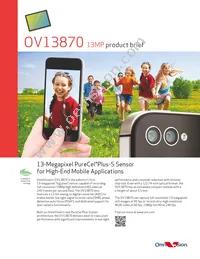 OV13870-GA5A Datasheet Cover