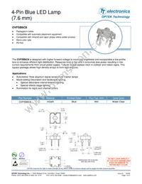 OVFSB6C8 Datasheet Cover