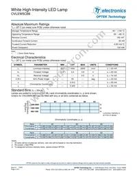 OVLEW5CB6 Datasheet Page 2