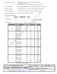 OVS-5J-UC Datasheet Page 3
