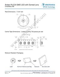 OVSAABLCR8 Datasheet Page 4