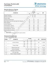 OVSARGB3R8 Datasheet Page 2