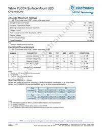 OVSAWBCR9 Datasheet Page 2