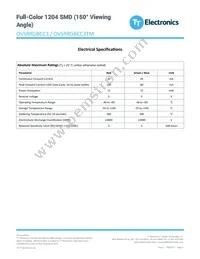 OVSRRGBCC3TM Datasheet Page 2