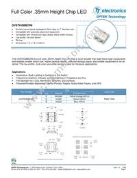 OVSTKGBBCR9 Datasheet Cover