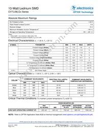 OVTL09LGAA Datasheet Page 2