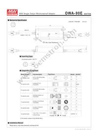 OWA-90E-48 Datasheet Page 4