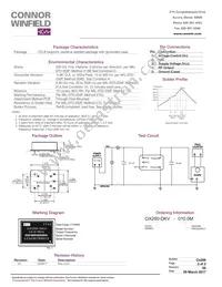 OX200-DKV-010.0M Datasheet Page 2