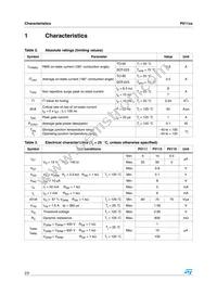 P0115DA 1AA3 Datasheet Page 2