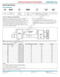 P024T048T12AL Datasheet Page 2