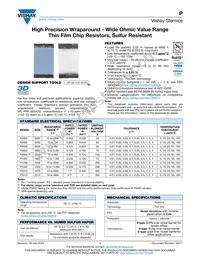 P1206E10R0BB Datasheet Cover