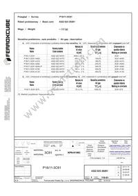 P18/11-3C81 Datasheet Cover