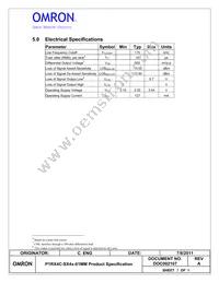 P1RX4C-SX4D-01MM-DC Datasheet Page 3