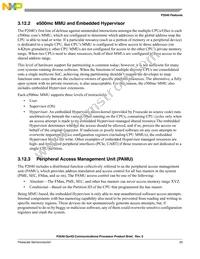 P2040NXN7MMC Datasheet Page 23