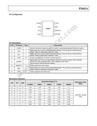 P2042AF-08TR Datasheet Page 2