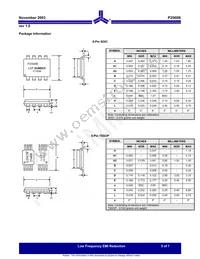 P2560BF-08SR Datasheet Page 5