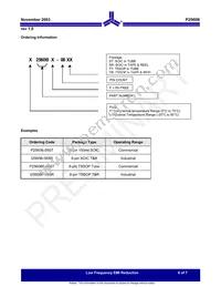 P2560BF-08SR Datasheet Page 6