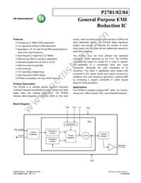 P2781AF-08SR Datasheet Cover