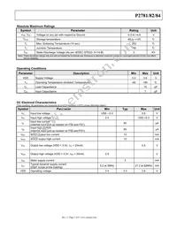 P2781AF-08SR Datasheet Page 5