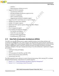 P3041NSE7PNC Datasheet Page 15