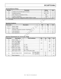 P3P73U00AG-08SR Datasheet Page 3