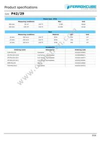 P42/29-3C95 Datasheet Page 2
