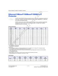 P6002SBRP Datasheet Cover