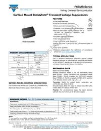 P6SMB510AHE3/52 Datasheet Cover