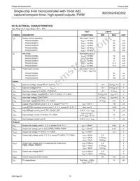 P80C552IBA/08 Datasheet Page 10
