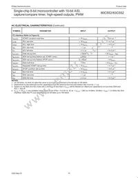 P80C552IBA/08 Datasheet Page 15