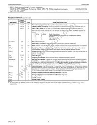 P80C554SFBD Datasheet Page 6