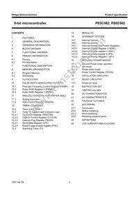 P80C562EBA/02 Datasheet Page 2