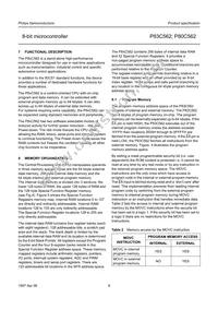 P80C562EBA/02 Datasheet Page 9