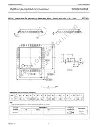 P80C652EBA/04 Datasheet Page 21