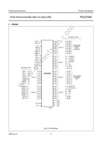 P80CE598FFB/00 Datasheet Page 6