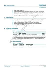 P82B715PN Datasheet Page 2