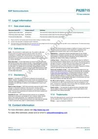 P82B715PN Datasheet Page 22