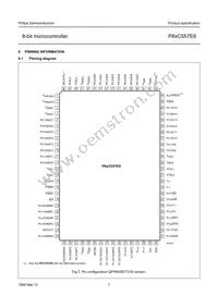 P87C557E8EFB/01 Datasheet Page 7