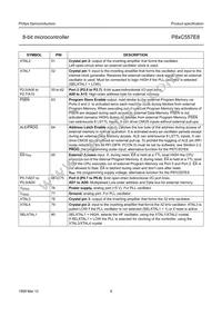 P87C557E8EFB/01 Datasheet Page 9