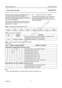 P87C557E8EFB/01 Datasheet Page 12