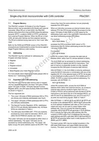 P87C591VFA/00 Datasheet Page 13