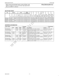 P87C661X2FA Datasheet Page 3
