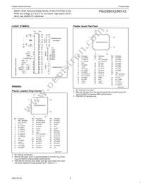 P87C661X2FA Datasheet Page 6