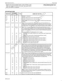 P87C661X2FA Datasheet Page 7