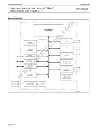 P87LPC760BDH Datasheet Page 6