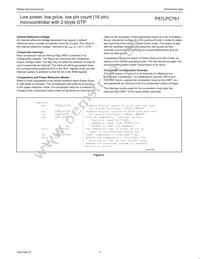 P87LPC761BN Datasheet Page 14