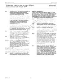 P87LPC762FN Datasheet Page 17