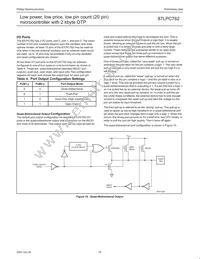 P87LPC762FN Datasheet Page 21