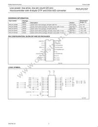 P87LPC767FD Datasheet Page 5